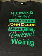 John Deere t-shirt Maat S, Ophalen of Verzenden, Nieuw, Maat 46 (S) of kleiner, Zwart