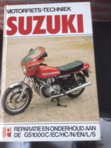 werkplaatshandboek SUZUKI GS1000; 13,50 euro  beschikbaar voor biedingen