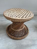 Vintage rotan plantentafel, Ophalen of Verzenden, Huis en Inrichting
