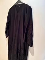 Prachtige Oosters Dubai Abaya, Maat 38/40 (M), Zwart, Ophalen of Verzenden, Zo goed als nieuw