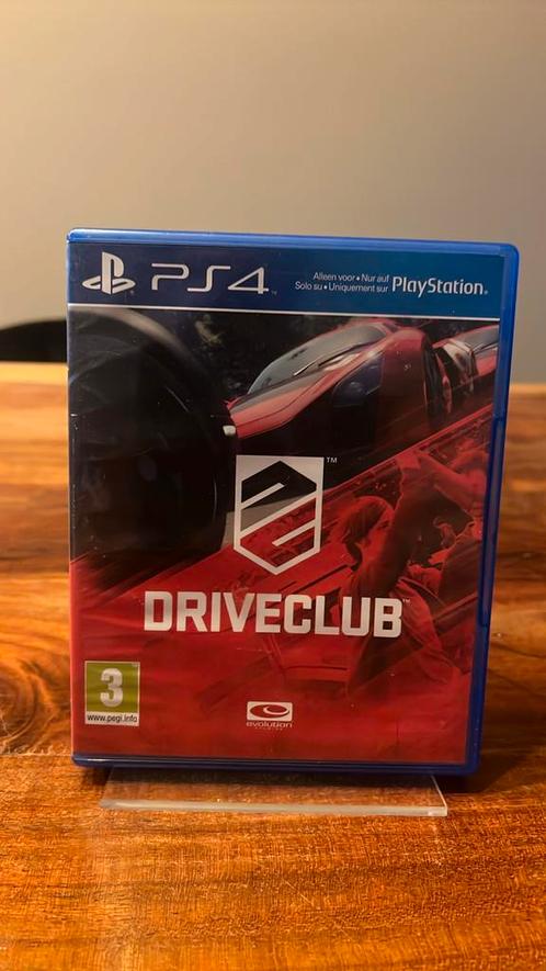 Driveclub, PS4, Spelcomputers en Games, Games | Sony PlayStation 4, Zo goed als nieuw, Racen en Vliegen, 3 spelers of meer, Vanaf 3 jaar