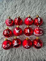 Harry Potter kerstballen rood, Ophalen of Verzenden, Zo goed als nieuw
