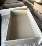 Malm lades (2x), Huis en Inrichting, Kasten | Kledingkasten, Ophalen, 50 tot 100 cm, Zo goed als nieuw, Minder dan 100 cm