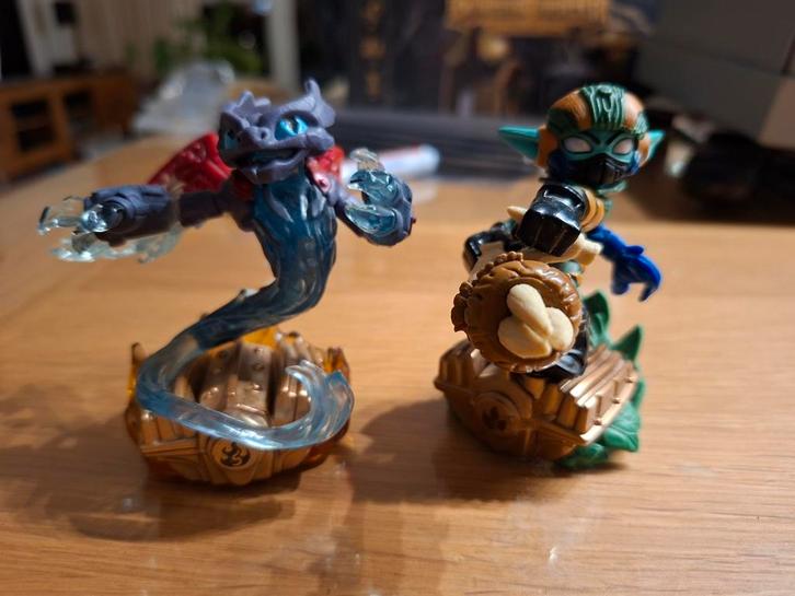 Skylanders Figuren - Double Trouble & Cobra Cadabra, Kinderen en Baby's, Speelgoed | Actiefiguren, Gebruikt, Ophalen of Verzenden