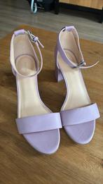 Graceland sandalen met hak maat 42, Verzenden, Zo goed als nieuw, Zwart, Sandalen of Muiltjes