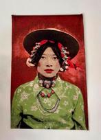 Geweven wandkleed Tibetan Girl Steve McCurry, Ophalen