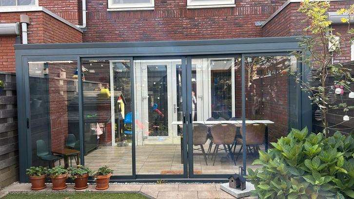Verasol Greenline tuinkamer, met heel veel opties!, Tuin en Terras, Overkappingen, Zo goed als nieuw, Veranda, Ophalen