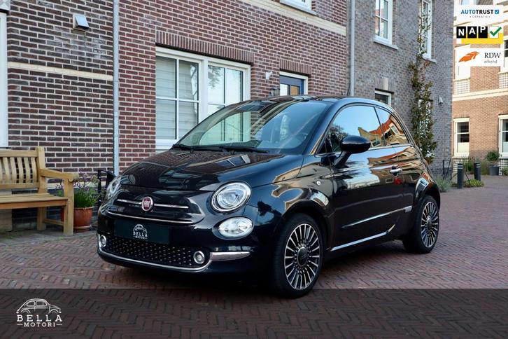 Fiat 500 0.9 TwinAir Lounge | 105 pk | 6-versnellingsbak | D, Auto's, Fiat, Bedrijf, Te koop, ABS, Airbags, Airconditioning, Centrale vergrendeling
