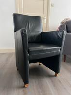 Gratis: echt leren stoelen in zeer goede staat! (Set van 6), Ophalen, Minder dan 50 cm, Gebruikt, Minder dan 75 cm