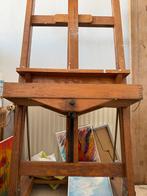 Antieke Houten Brevettato Schildersezel, Hobby en Vrije tijd, Ophalen, Gebruikt, Ezel