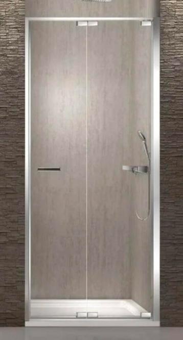 Douchedeur vouw-pendeldeur 80x195 cm  beschikbaar voor biedingen