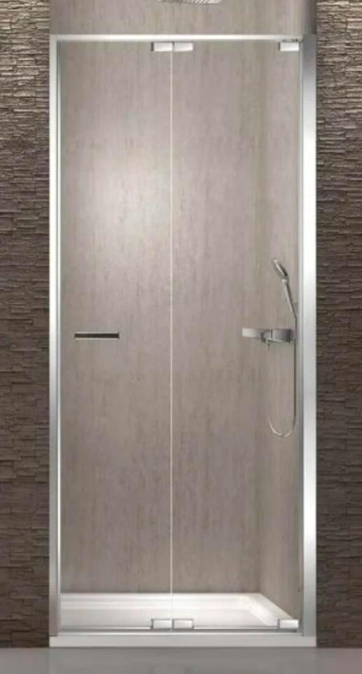 Douchedeur vouw-pendeldeur 80x195 cm, Doe-het-zelf en Verbouw, Sanitair, Nieuw, Douche, Glas, Ophalen of Verzenden