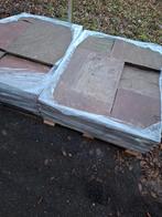 Flagstones wildverband ruim 40m2, Ophalen, Gebruikt, Natuursteen, Klinkers