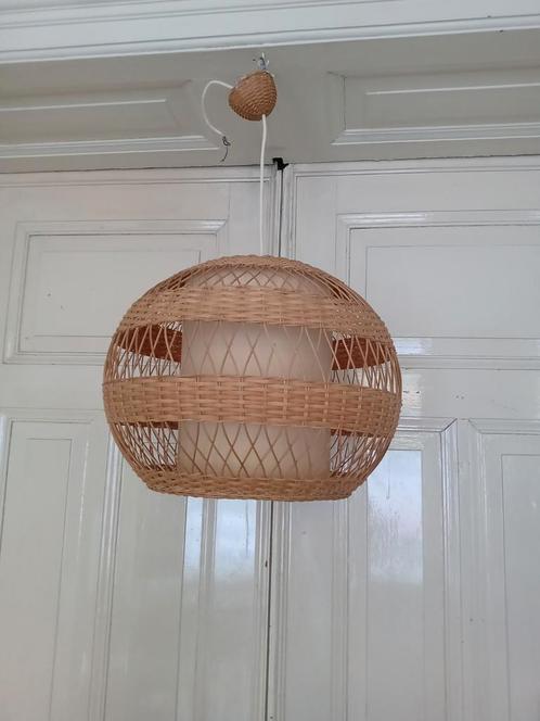 Originele jaren 60, jaren zeventig lampenkap, hanglamp, Huis en Inrichting, Lampen | Hanglampen, Gebruikt, Minder dan 50 cm, Ophalen