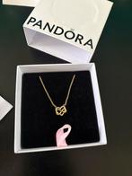Gouden Ketting met Infinity Hanger - Pandora Stijl, Sieraden, Tassen en Uiterlijk, Kettingen, Ophalen of Verzenden, Zo goed als nieuw