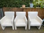 Eetkamerstoelen (3 stuks), Ophalen, Gebruikt, Drie, Wit
