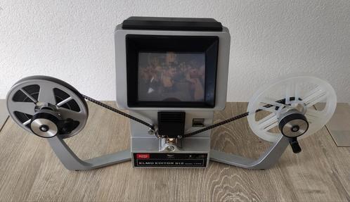 ELMO EDITOR 912 voor de SUPER 8 en DUBBEL 8 FILMS, Verzamelen, Fotografica en Filmapparatuur, Projector, 1960 tot 1980, Ophalen of Verzenden