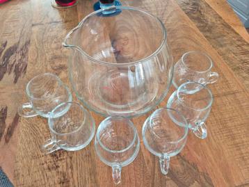 Glazen Bowl set beschikbaar voor biedingen