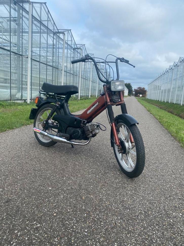 Tomos 65cc geel kentken, Fietsen en Brommers, Brommers | Tomos, Gebruikt, Quadro, Maximaal 45 km/u, Ophalen