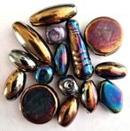 Regenboog glas kralen mix 12-26 mm, Verzenden, Nieuw, Kraal