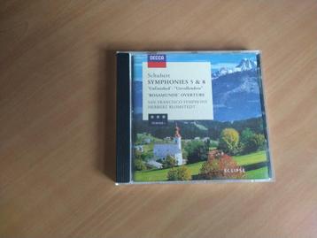 CD Schubert. Symphonies 5 & 8 ‘Unfinished’ . “Unvollendete”  beschikbaar voor biedingen