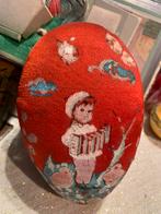 #pasen Zeer oude Vintage Paasei Snoepcontainer, Diversen, Pasen, T, Ophalen of Verzenden, Zo goed als nieuw, N