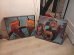 2 Abstracte Schilderijen - Ingelijst, Ophalen of Verzenden