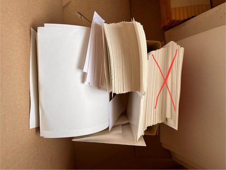 Papier knutselpapier restant, Hobby en Vrije tijd, Scrapbooking, Zo goed als nieuw, Papier of Karton, Overige merken, Verzenden