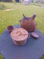 Lot Franse poilu wo1 soldaat, Ophalen of Verzenden, Overige gebieden, Embleem of Badge