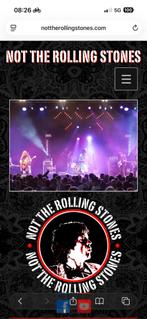 2 Tickets voor Not The Rolling Stones op 14-11-2025, Tickets en Kaartjes, Twee personen, November, Rock of Poprock