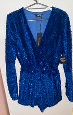 Most wanted sequin playsuit kobaltblauw, Ophalen, Blauw, Nieuw, Most Wanted