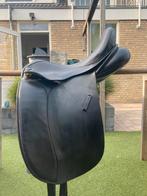 Dressuurzadel euroriding diamant 17 inch, Dieren en Toebehoren, Paarden en Pony's | Zadels, Ophalen, Gebruikt, Dressuur