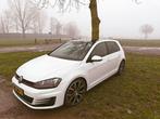 Volkswagen Golf 2.0 GTI 2015, leder, pano, 65 €/maand, 4 cilinders, 1984 cc, Wit