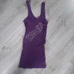 Zumba Top Maat M (valt als XS/S), Paars, Ophalen of Verzenden, Fitness of Aerobics, Gedragen
