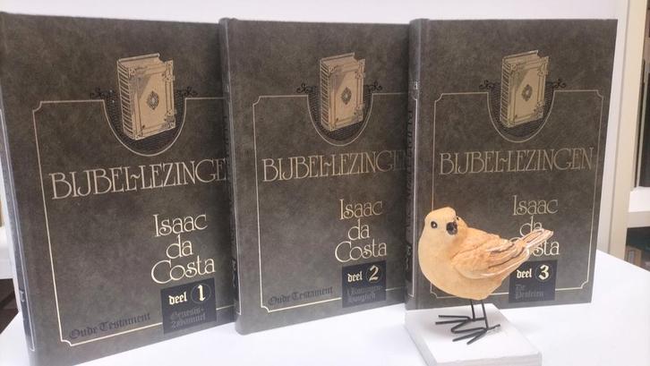 Costa, Isaac da; Bijbellezingen deel 1 tm 3 (OT), Boeken, Godsdienst en Theologie, Gelezen, Christendom | Protestants, Ophalen of Verzenden