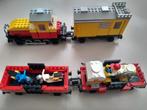 Lego trein 12 volt 7735 met trafo en rondje rails igst, Ophalen of Verzenden, Gebruikt, Complete set, Lego