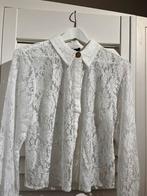 Nikkie blouse wit stretch knopen goud NIEUW, Nieuw, Ophalen of Verzenden, Wit