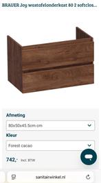 BRAUER Wastafelonderkast - 80x46x50cm, Huis en Inrichting, Ophalen, Nieuw, Minder dan 50 cm, 75 tot 100 cm