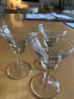 3 antieke likeurglaasjes, Antiek en Kunst, Antiek | Glas en Kristal, Ophalen of Verzenden
