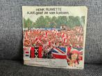 Singeltje ~ Henk Ruwette - Ajax ,  geef ze van katoen, Verzamelen, Verzenden, Zo goed als nieuw, Ajax, Overige typen