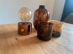 cheetah setje, Ophalen of Verzenden, Zo goed als nieuw, Glas, Minder dan 50 cm