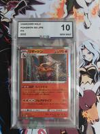 Japanse Charizard 010/071 holo Gem Mint 10 graded, Ophalen, Zo goed als nieuw