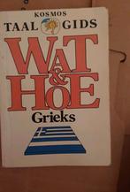 Wat&Hoe Kosmos taalgids/Grieks, Ophalen of Verzenden, Zo goed als nieuw