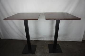 Statafel statafels bistro horeca tafel 70x70 beschikbaar voor biedingen