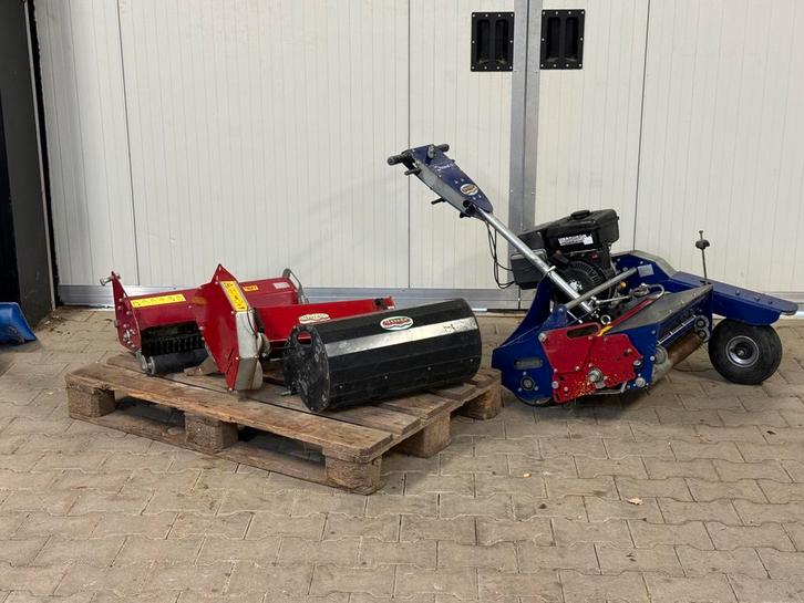 Complete Maredo PT60 set, doorzaaimachine, verticuteer etc, Tuin en Terras, Verticuteermachines, Gebruikt, Benzine, Ophalen