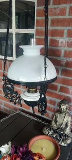 Antieke lamp schippertje!, Antiek en Kunst, Ophalen of Verzenden