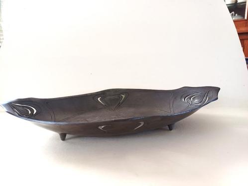 art nouveau Juventa Prima Metal schaal Hans Peter, Antiek en Kunst, Antiek | Tin, Ophalen of Verzenden