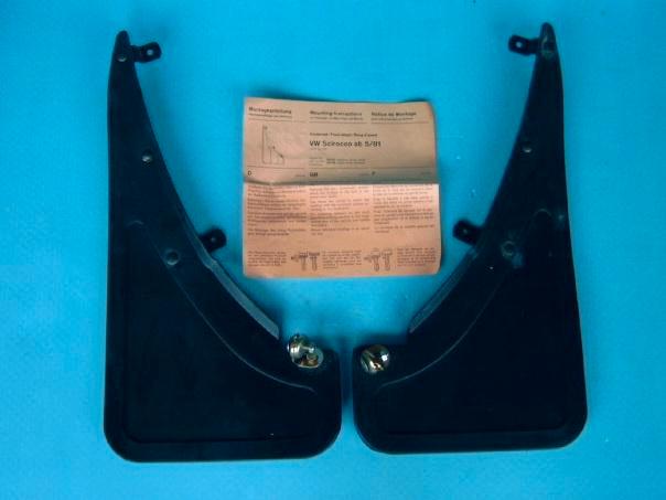 Spatlappen, set voor- en achterzijde VW Scirocco na 05-1981., Auto diversen, Auto-accessoires, Nieuw, Ophalen of Verzenden