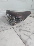 Brooks vintage leder fietszadel, Gebruikt, Oldtimer, Ophalen of Verzenden, Brooks