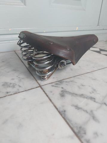 Brooks vintage leder fietszadel beschikbaar voor biedingen